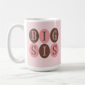大きいSisのマグ コーヒーマグカップ (左)