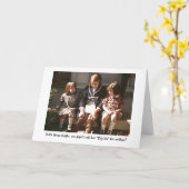 大きいSis カード (黄色い花)