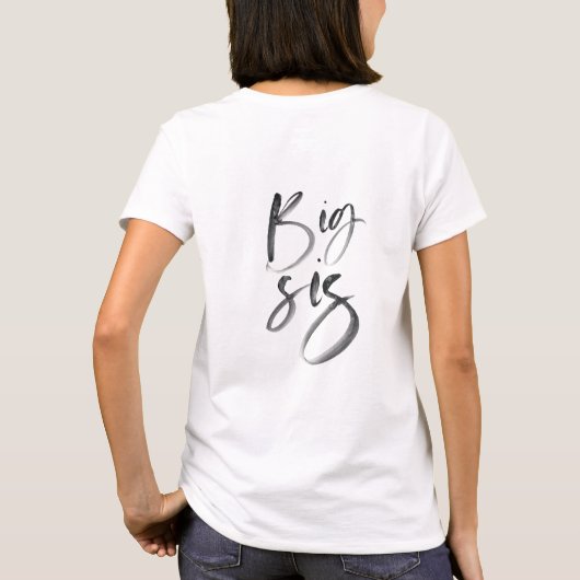 大きいsis tシャツ (裏面)