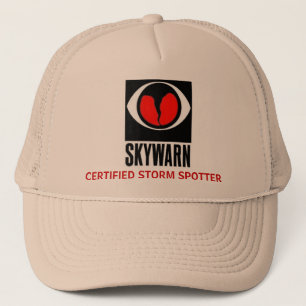 大きいskywarn証明された嵐の監視人 キャップ