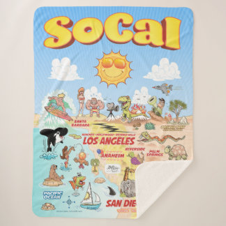 大きいSoCal シェルパブランケット