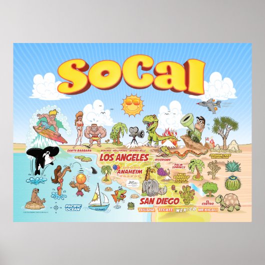 大きいSoCal ポスター (正面)