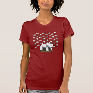 大きいWestie、少しWesties Tシャツ