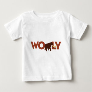 大きいWoolyマンモス ベビーTシャツ