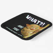 大きおもしろいい目のタルシエー何を見ているか ペーパープレート (傾斜あり)