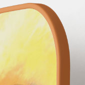 大きおもしろいな目のチキンピックボールパドル漫画 ピックルボールラケット (左詳細)