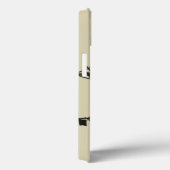 大きくうねっている帆が付いている船のシルエット Case-Mate iPhoneケース (裏面 / 右)