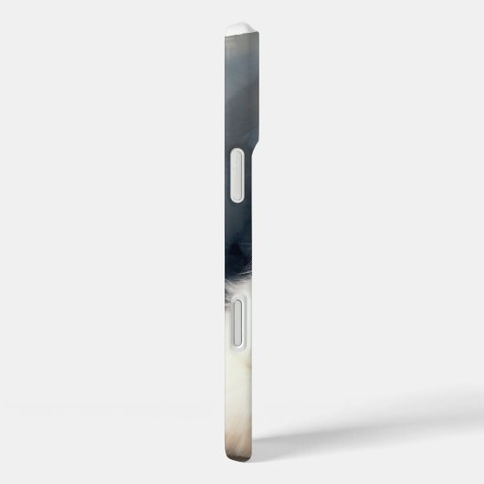 大きくてフワフワした白いサモ毛の子犬 Case-Mate iPhoneケース (裏面 / 右)