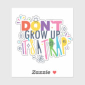 大きくなってはいけない罠だ シール (シート)