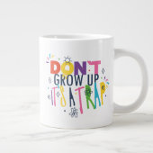 大きくなってはいけない罠だ ジャンボコーヒーマグカップ (右)