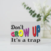 大きくなってはいけない罠だ ポストカード (スタンド正面)