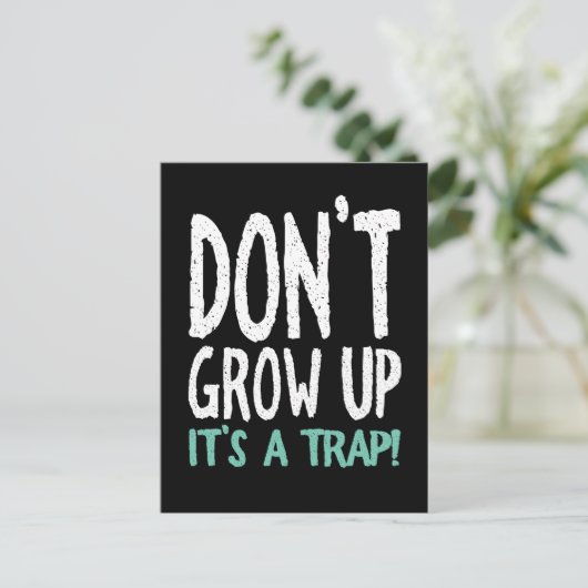 大きくなってはいけない罠だ! ポストカード (スタンド正面)