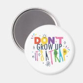 大きくなってはいけない罠だ マグネット (正面/裏面)