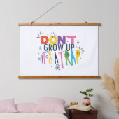 大きくなってはいけない罠だ 吊り下げ型タペストリー (寝室)