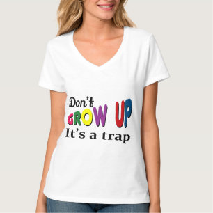 大きくなってはいけない罠だ Tシャツ