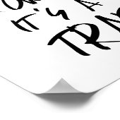 大きくなってはいけない罠ポスターだ ポスター (角)