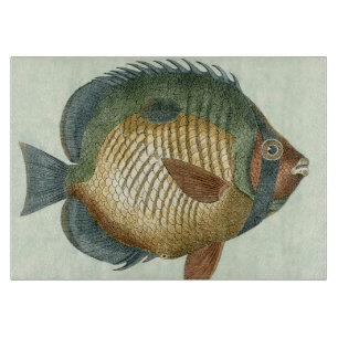 大きくカラフルな魚 カッティングボード