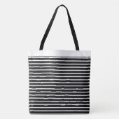 大きくストライプのなトートバック トートバッグ (正面)