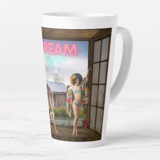 大きく変化したアートヴィンテージ カフェラテマグ (右アングル)