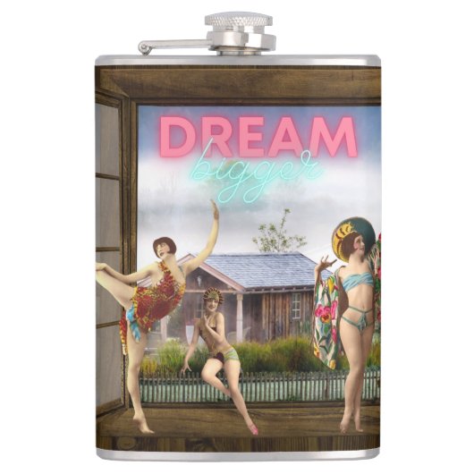 大きく変化したアートヴィンテージ フラスク (正面)