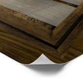 大きく変化したアートヴィンテージ ポスター (角)