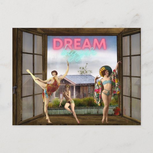 大きく変化したアートヴィンテージ ポストカード (正面)