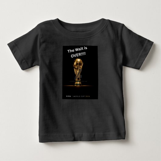 大きく夢を見よう。さらに大きく稼ごう。 ベビーTシャツ (正面)