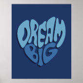 大きく夢見ろ：ダークスペースブルーの名言 ポスター (正面)
