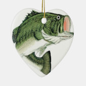 大きく大きい口の低音 セラミックオーナメント (右)