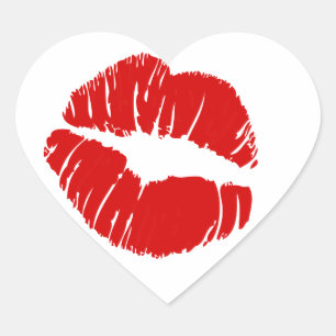 大きく大きい唇は巨大な唇の巨大でキスをするな口に接吻します ハートシール
