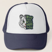 大きく大声を上げ、力強く叫び声を上げる | キャップ (正面)