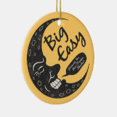 大きく容易な三日月 セラミックオーナメント (右)