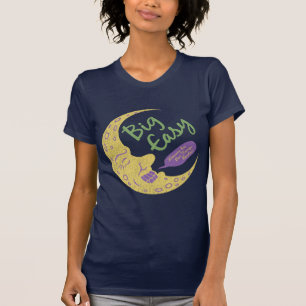 大きく容易な三日月 Tシャツ