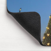 大きく小さなクリスマスツリーIホリデーサンセット マウスパッド (コーナー)