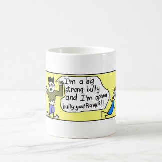 大きく強いいじめっ子のマグ コーヒーマグカップ