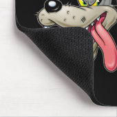 大きく悪いオオカミのパッド マウスパッド (コーナー)