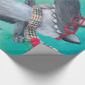 大きく悪いオオカミ ラッピングペーパー (角)