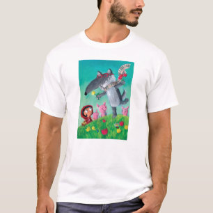 大きく悪いオオカミ Tシャツ