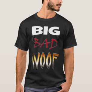大きく悪いWOOFのワイシャツ Tシャツ