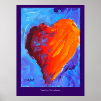 大きく明るいポスター ポスター