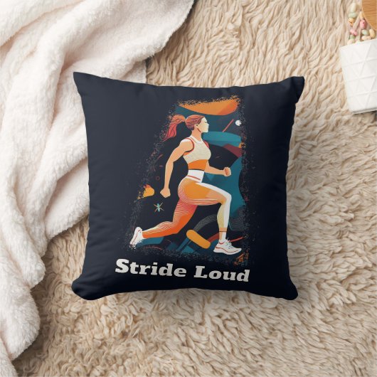 大きく歩く クッション (ブランケット)