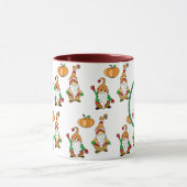 大きく移動または家に行く、かわいい漫画格言 マグカップ (中央)