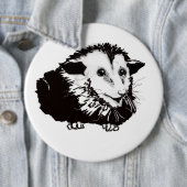 大きく美しいふくろねずみボタン 缶バッジ (インサイチュ)