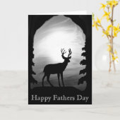 大きく美しい木びき台 カード (黄色い花)