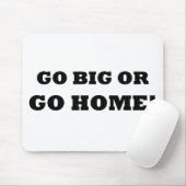 大きく行きますか、または家に行って下さい! マウスパッド (マウス)