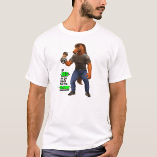 大きく行きますか、または納屋のTシャツに戻って下さい Tシャツ