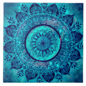 大きく装飾的な写真またはイメージのタイル タイル (正面)