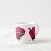 大きく赤いバラThunder_Cove色 エスプレッソカップ (正面右)