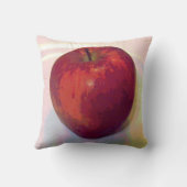 大きく赤いApple クッション (裏面)