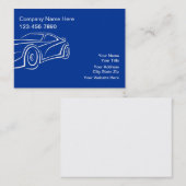 大きく車のな名刺 名刺 (正面/裏面)